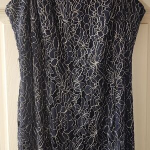 Black  Evening Gown Sleevess Dress